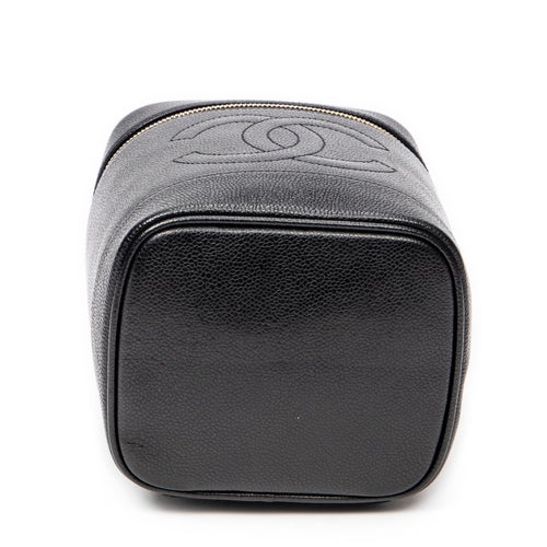 Chanel Interlocking CC CC Tall Vanity Case