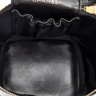 Chanel Interlocking CC CC Tall Vanity Case