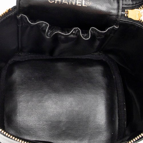 Chanel Interlocking CC CC Tall Vanity Case