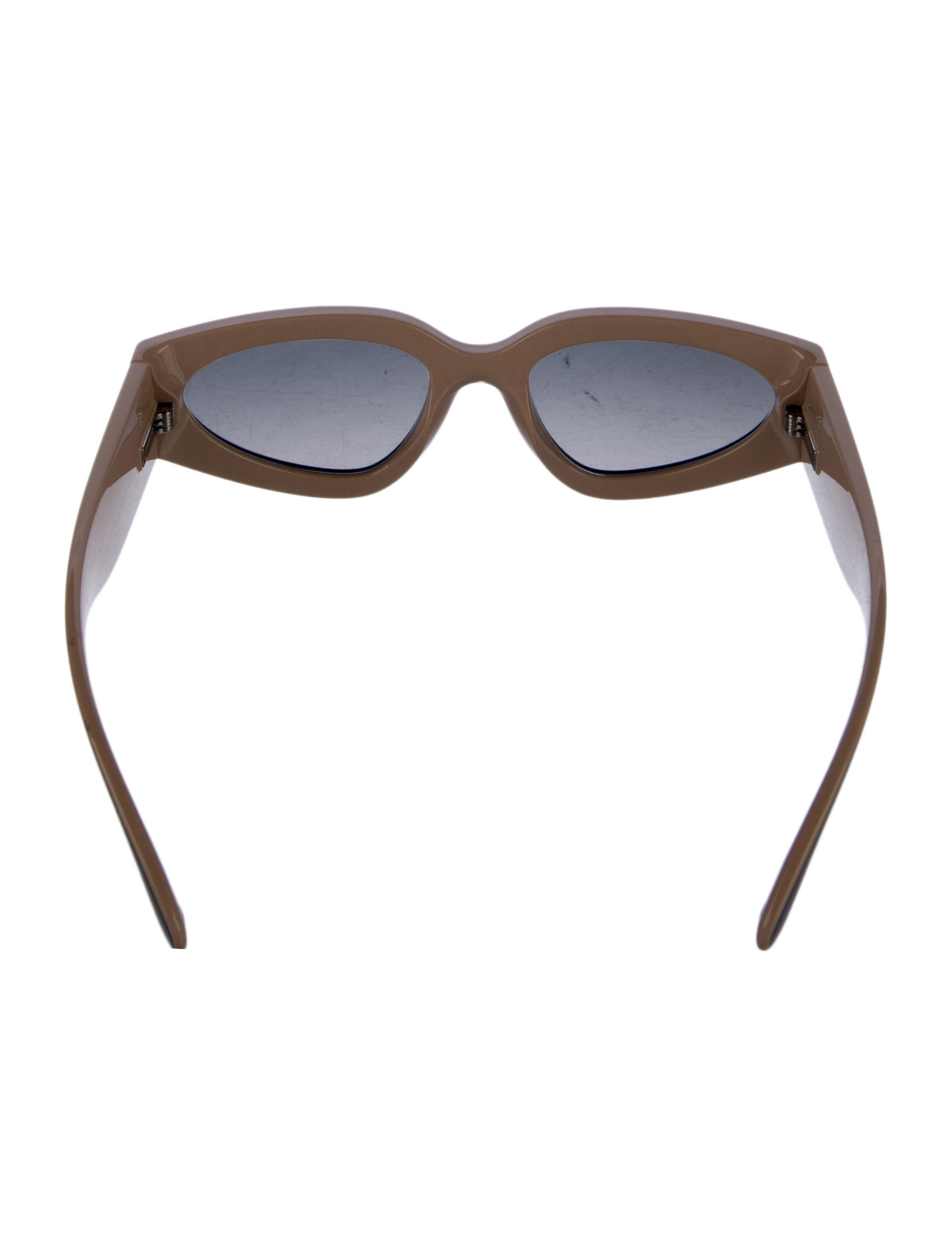 Chanel Interlocking CC Logo Square Sunglasses