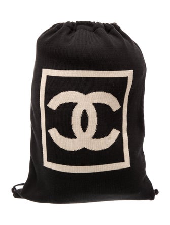 Chanel CC Knit Sport Ligne Backpack