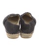 Chanel Interlocking CC Logo Canvas Espadrilles