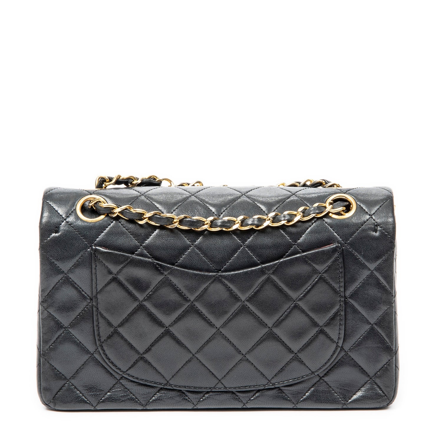 Chanel Interlocking CC Classic Double Flap Small
