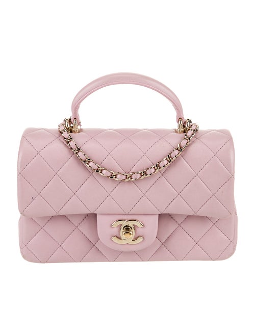 Chanel Mini Rectangular Top Handle Flap Bag