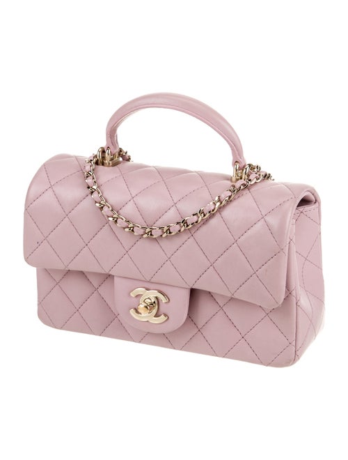 Chanel Mini Rectangular Top Handle Flap Bag
