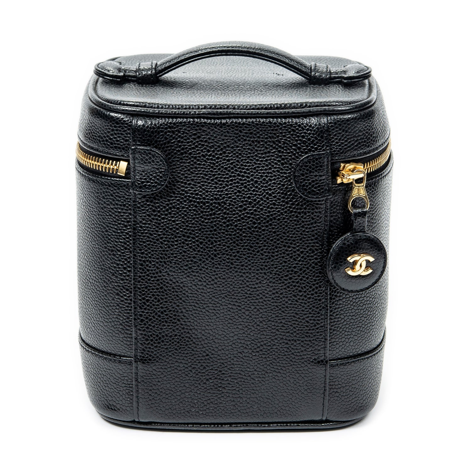 Chanel Interlocking CC Timeless Tall Vanity Case