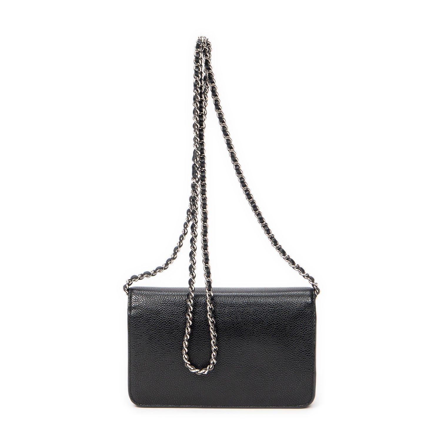 Chanel Interlocking CC Timeless Wallet on Chain