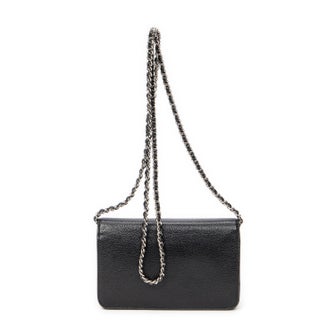 Chanel Interlocking CC Timeless Wallet on Chain