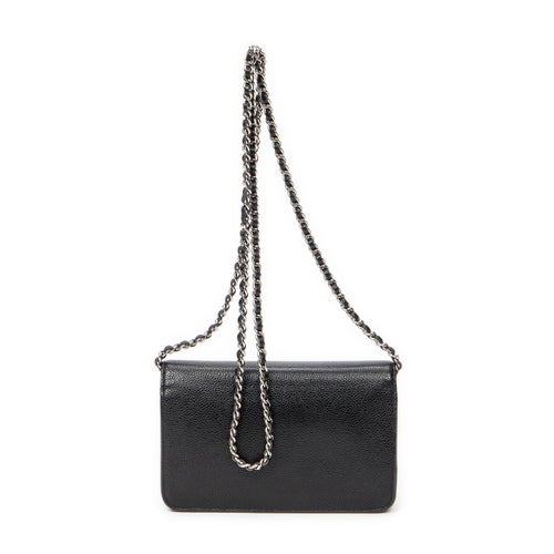 Chanel Interlocking CC Timeless Wallet on Chain