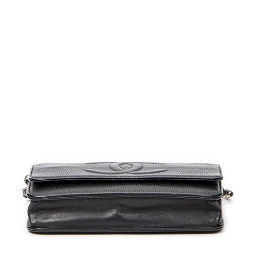 Chanel Interlocking CC Timeless Wallet on Chain