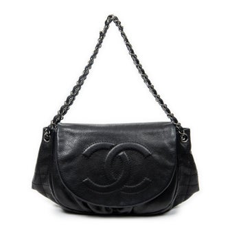 Chanel Interlocking CC Timeless Accordion Flap