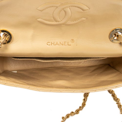 Chanel Interlocking CC CC Crystal Push Lock Square Flap
