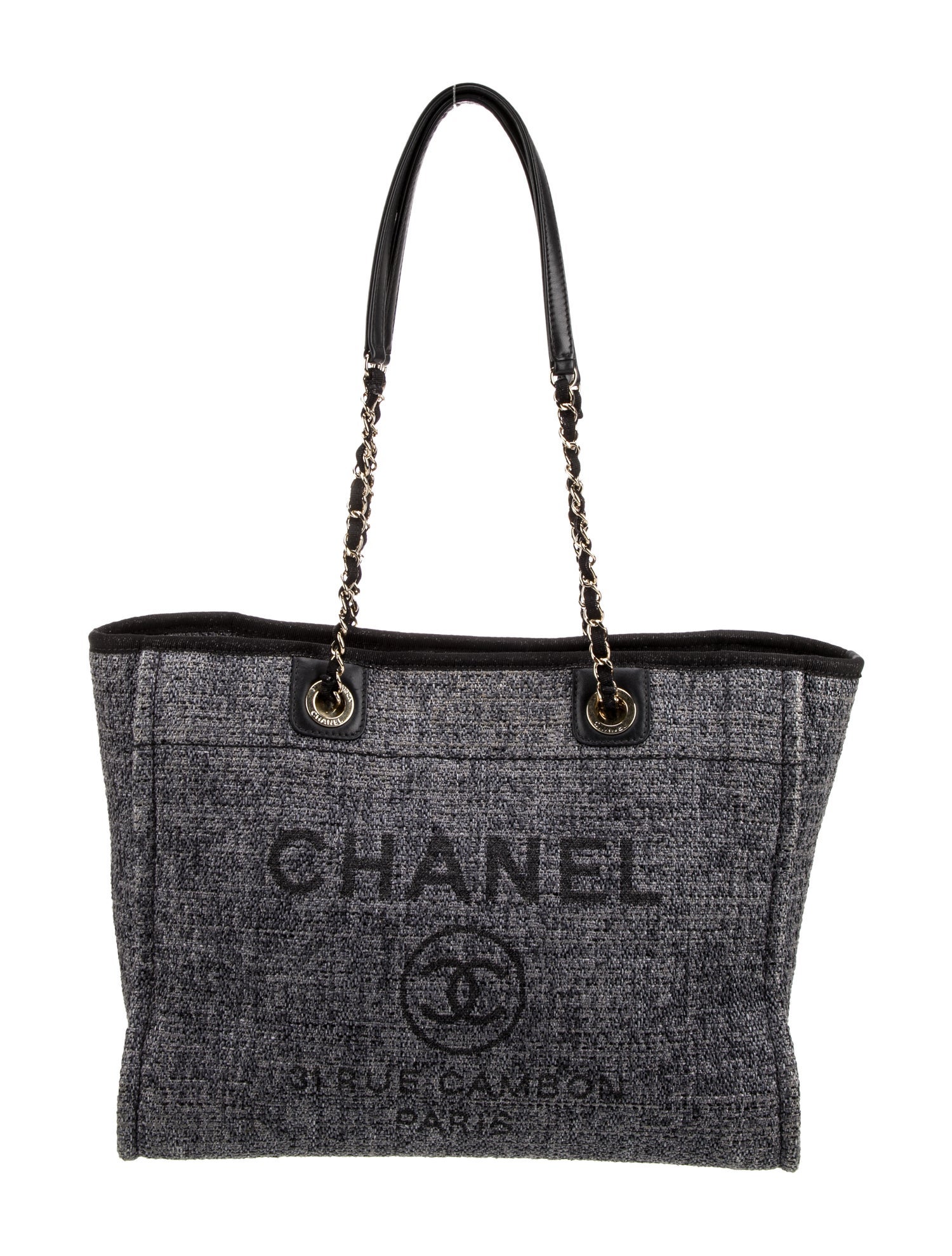 Chanel Small Deauville Shopping Bag
