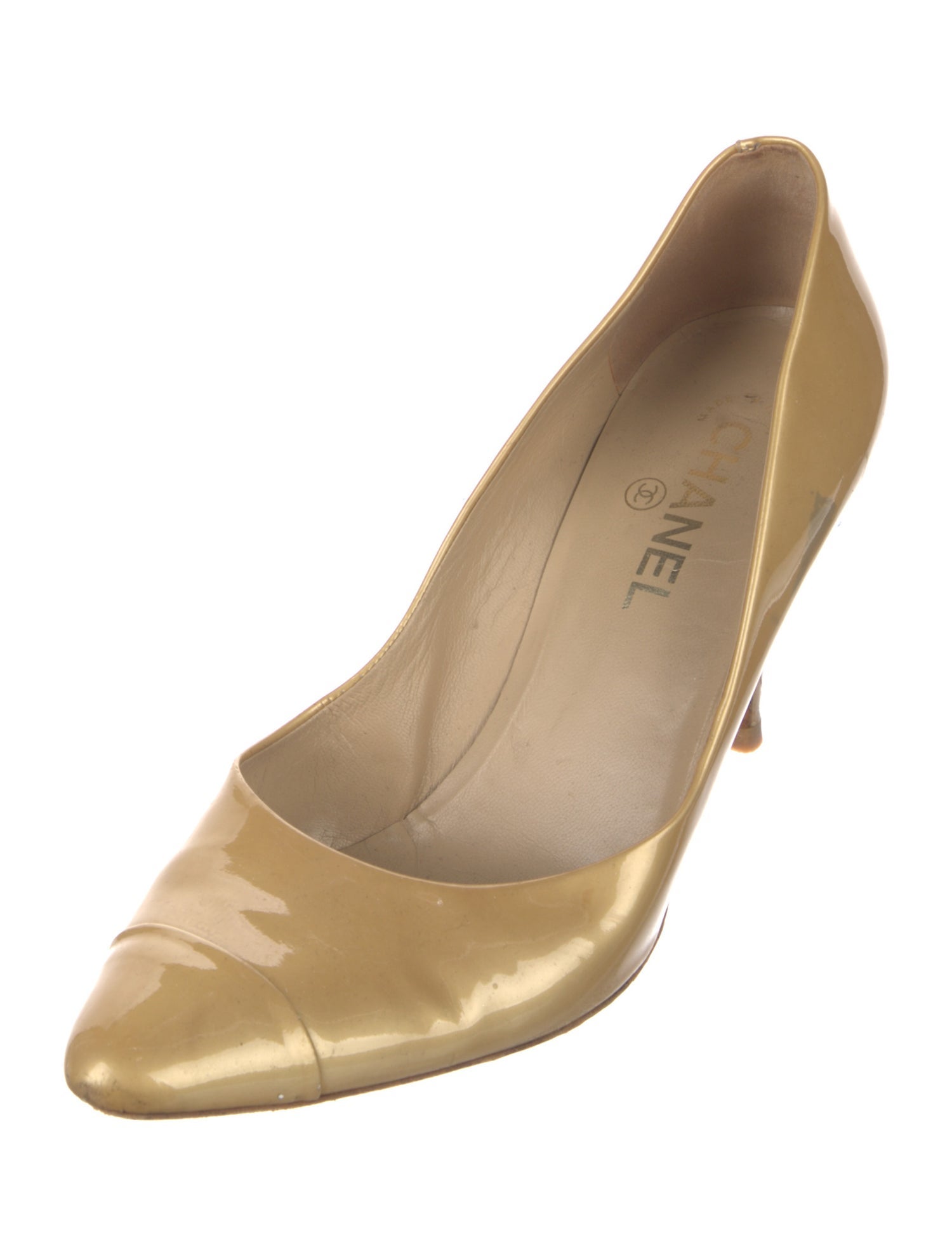 Chanel 2008 Interlocking CC Logo Pumps