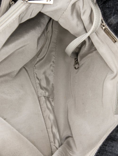 Chanel Denim Stretch Spirit Messenger Bag