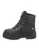 Chanel 2021 Interlocking CC Logo Combat Boots