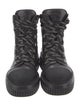 Chanel 2021 Interlocking CC Logo Combat Boots