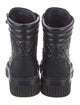 Chanel 2021 Interlocking CC Logo Combat Boots