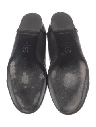 Chanel Interlocking CC Logo Leather Flats