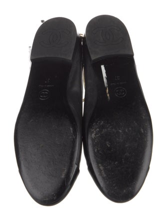 Chanel 2022 Interlocking CC Logo Ballet Flats