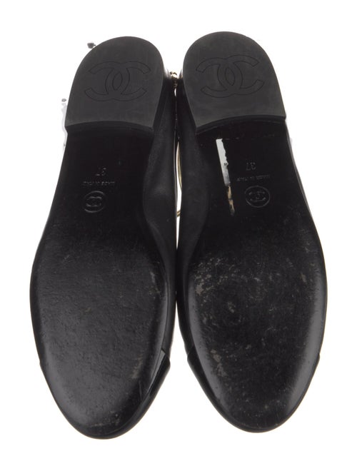 Chanel 2022 Interlocking CC Logo Ballet Flats