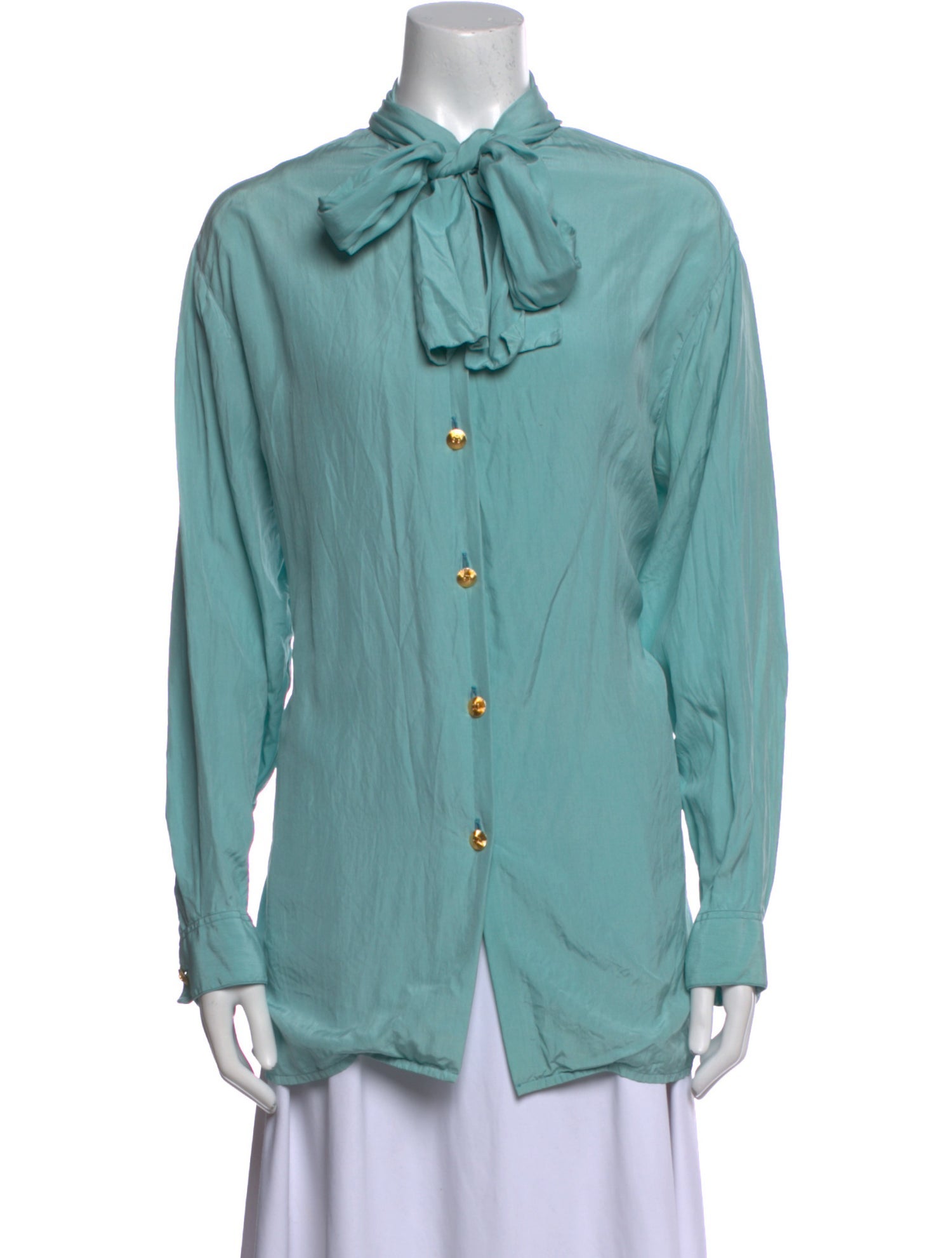 Chanel Vintage 1992 Button-Up Top