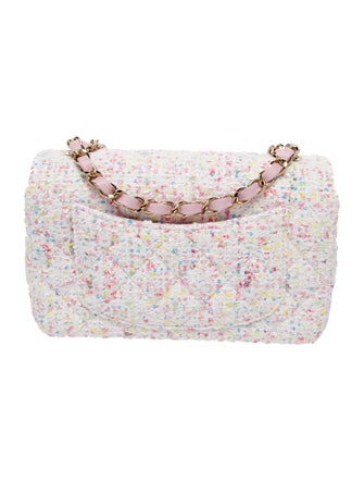 Chanel Classic Tweed Rectangular Mini Flap Bag