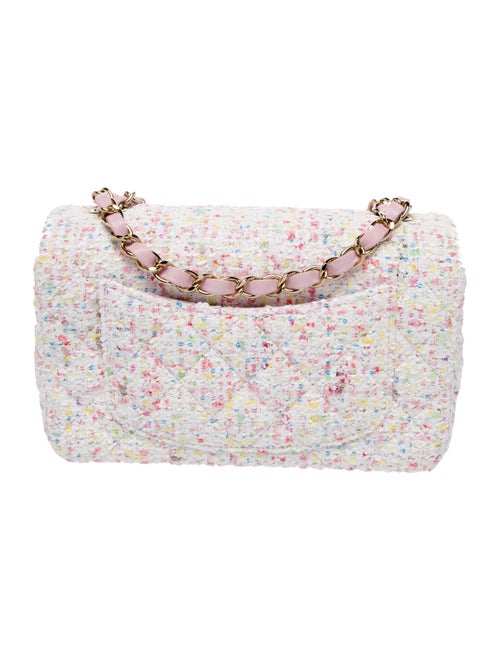 Chanel Classic Tweed Rectangular Mini Flap Bag