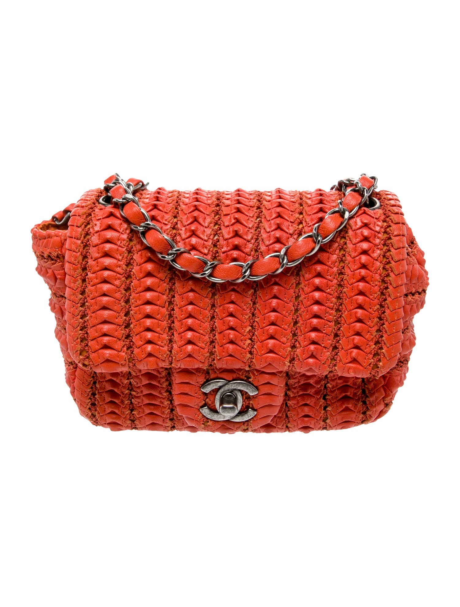 Chanel Paris-Seoul Mini Square Crochet Flap Bag