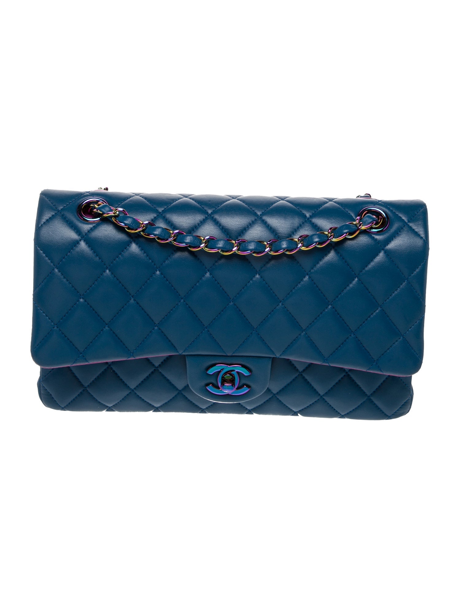Chanel Rainbow Classic Medium Double Flap Bag