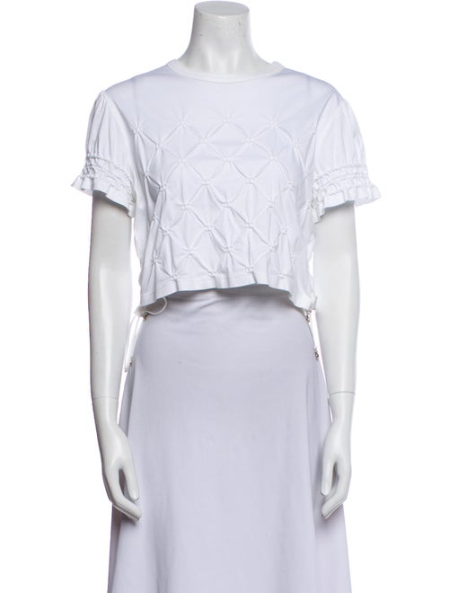 Chanel 2023 Bateau Neckline Crop Top