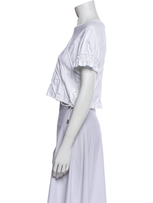 Chanel 2023 Bateau Neckline Crop Top