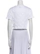 Chanel 2023 Bateau Neckline Crop Top