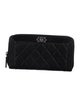 Chanel 2016-2017 L Gusset Zip Around Continental Wallet Continental Wallet