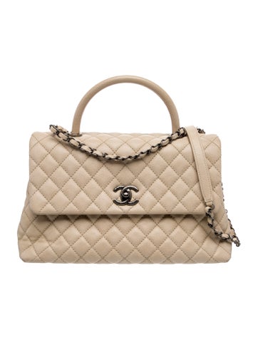 Chanel Handle Bags Medium Coco Bag