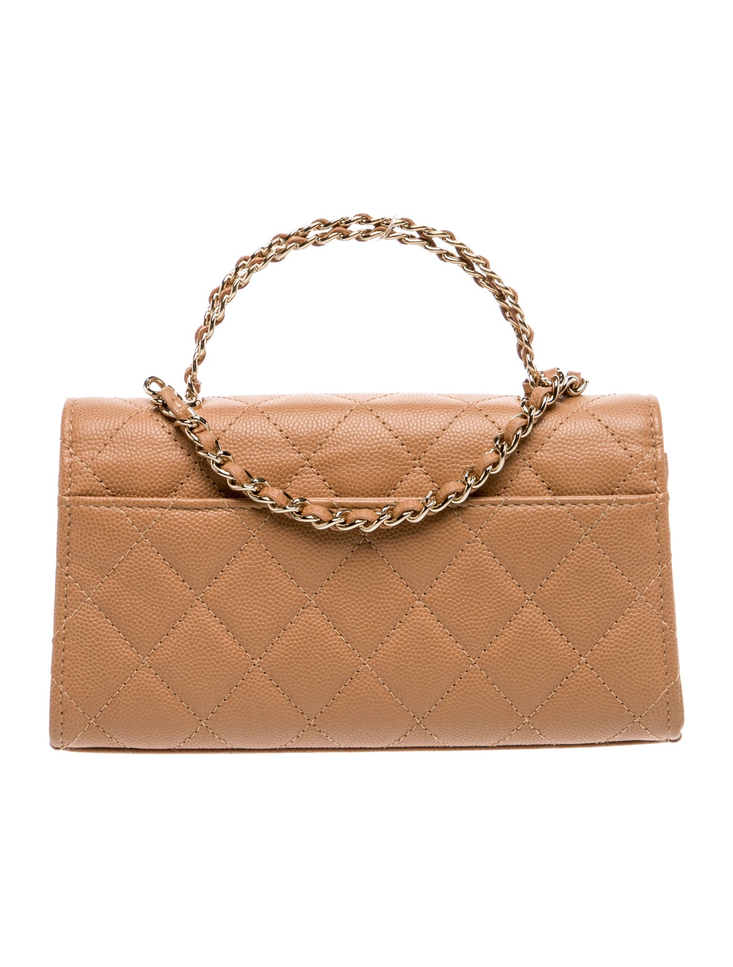 Chanel 2023 Quilted Phone Holder w/ Chain