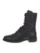 Chanel 2014 Quilted Pattern Combat Boots
