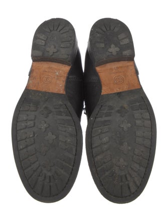 Chanel 2014 Quilted Pattern Combat Boots