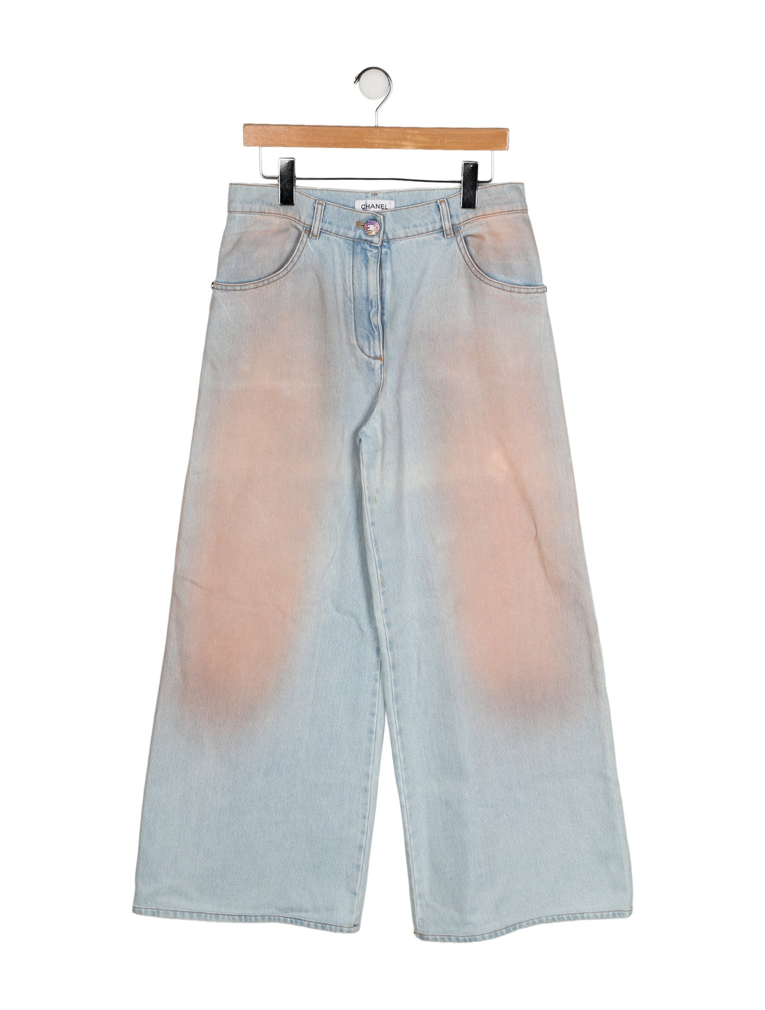 Chanel 2024 Wide Leg Jeans