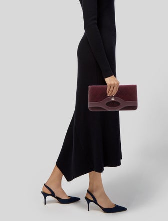 Chanel Velvet 31 Clutch