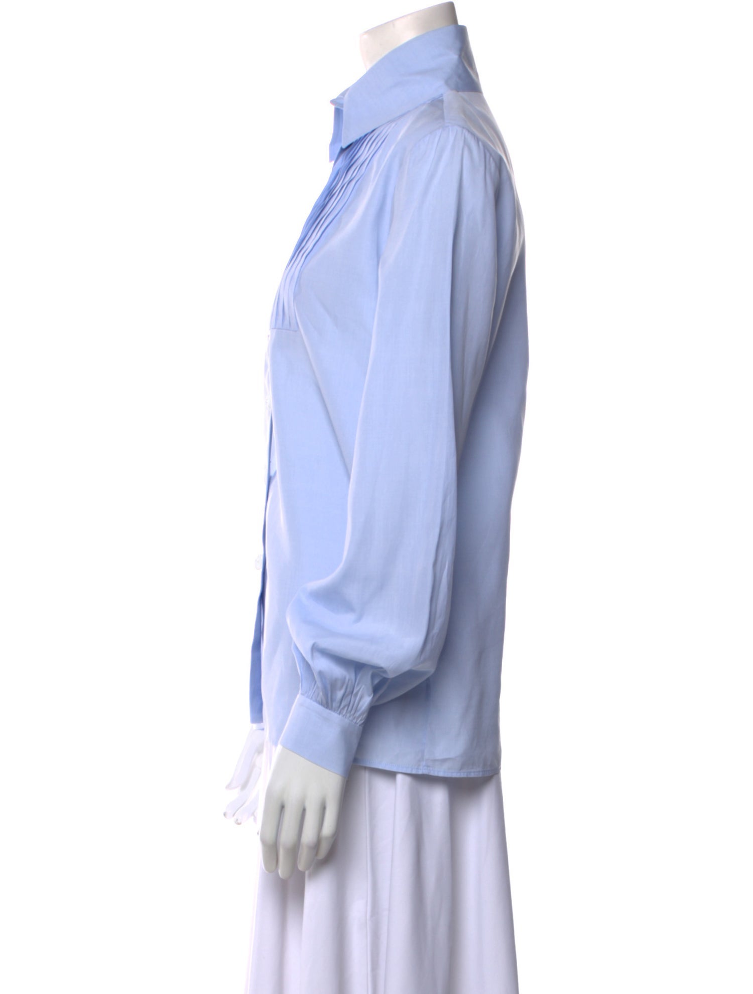 Chanel 2020 Long Sleeve Button-Up Top