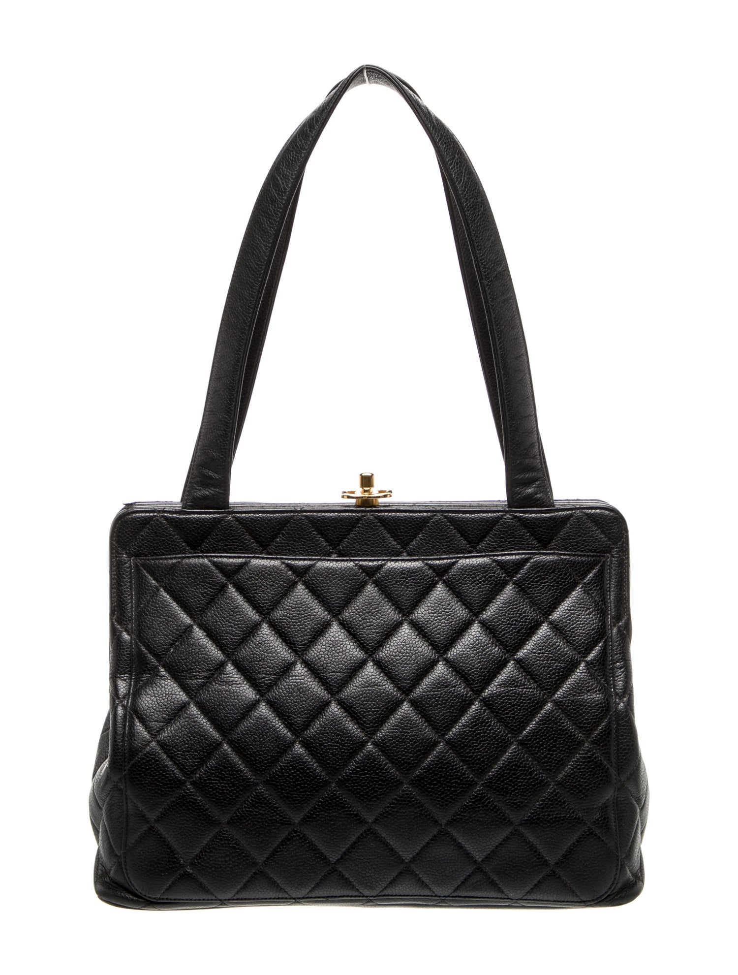 Chanel Quilted Frame Tote