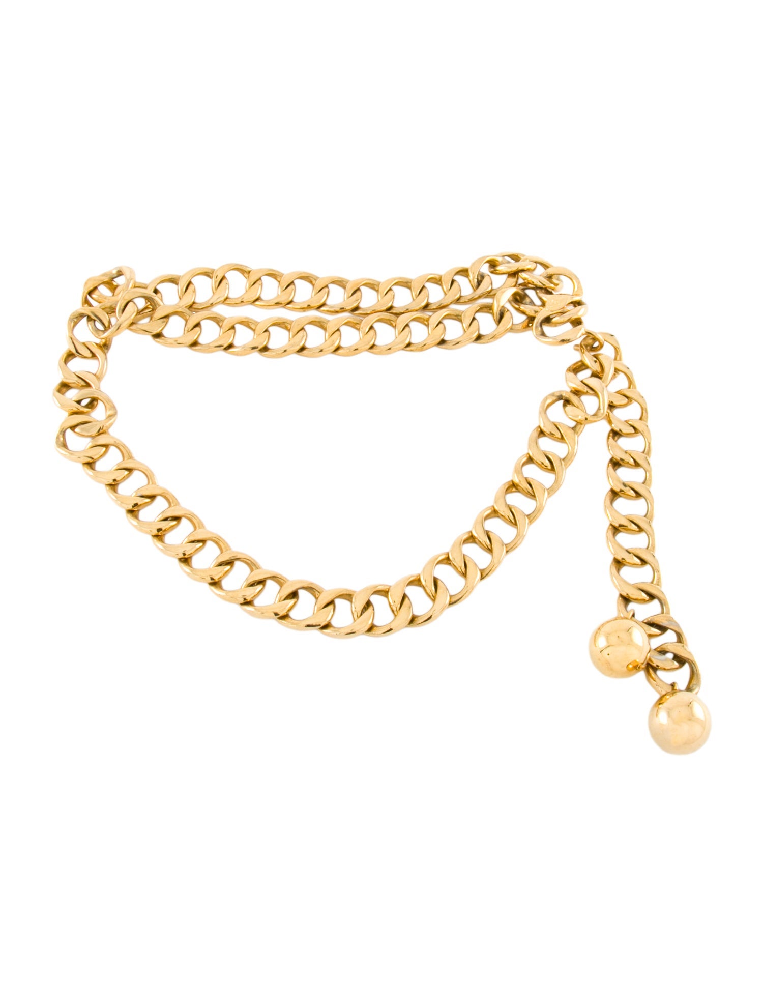 Chanel Vintage Skinny Waist Belt