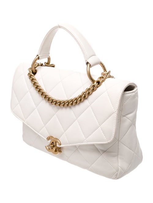 Chanel Top Handle Flap Bag