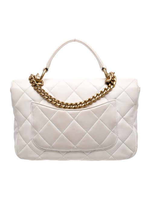 Chanel Top Handle Flap Bag