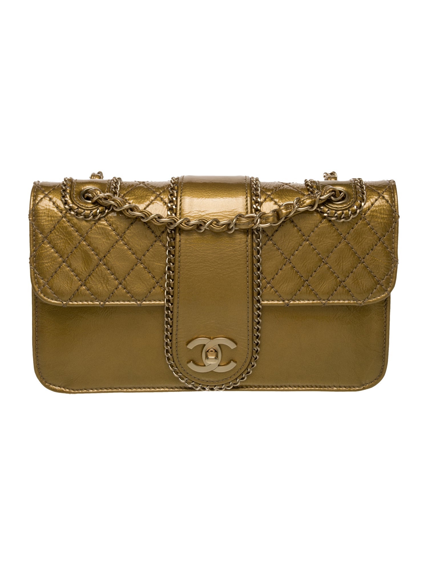 Chanel Medium Patent Madison Flap Bag