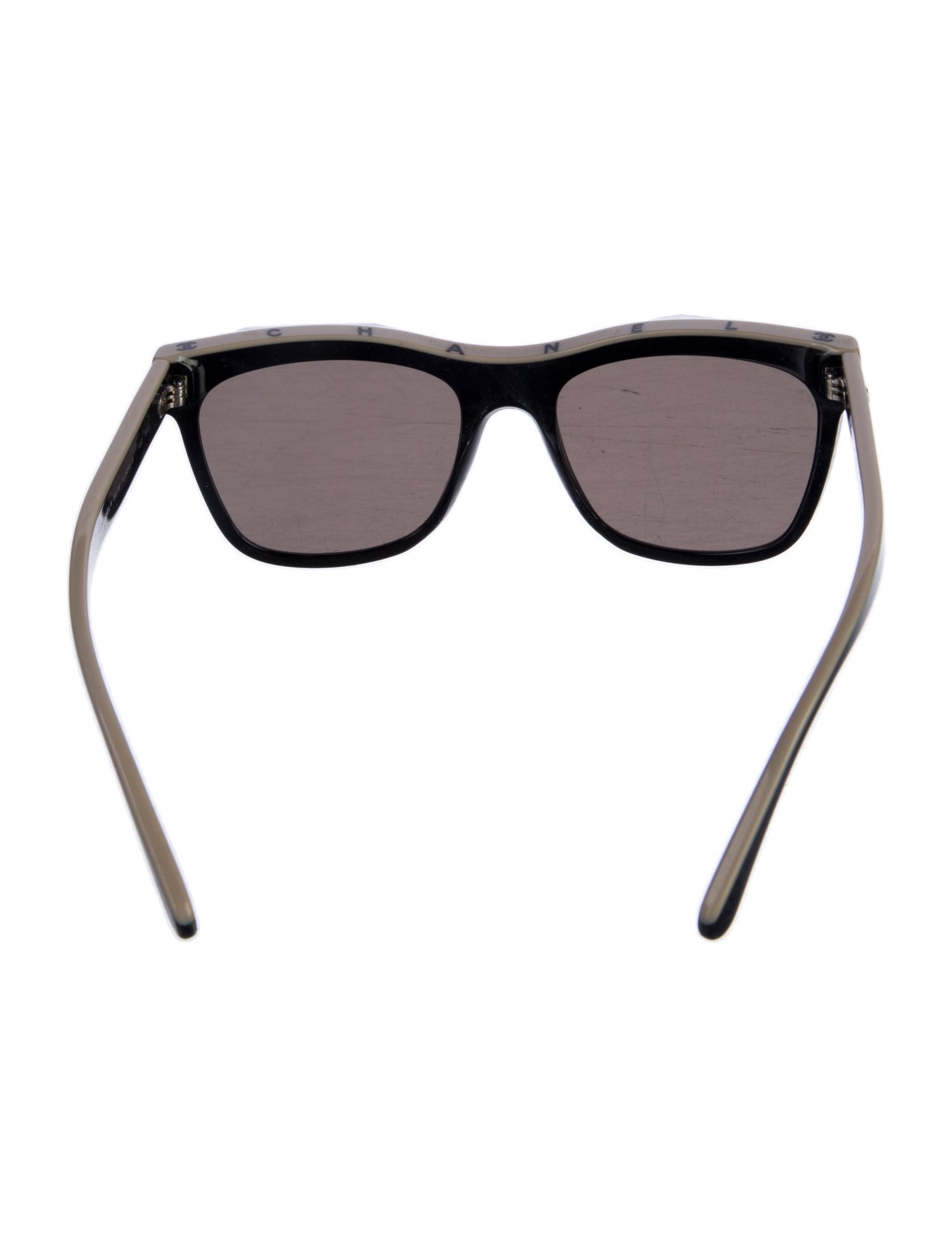 Chanel Interlocking CC Logo Wayfarer Sunglasses