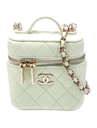 Chanel Petit Curved Vanity Case w/ Chain