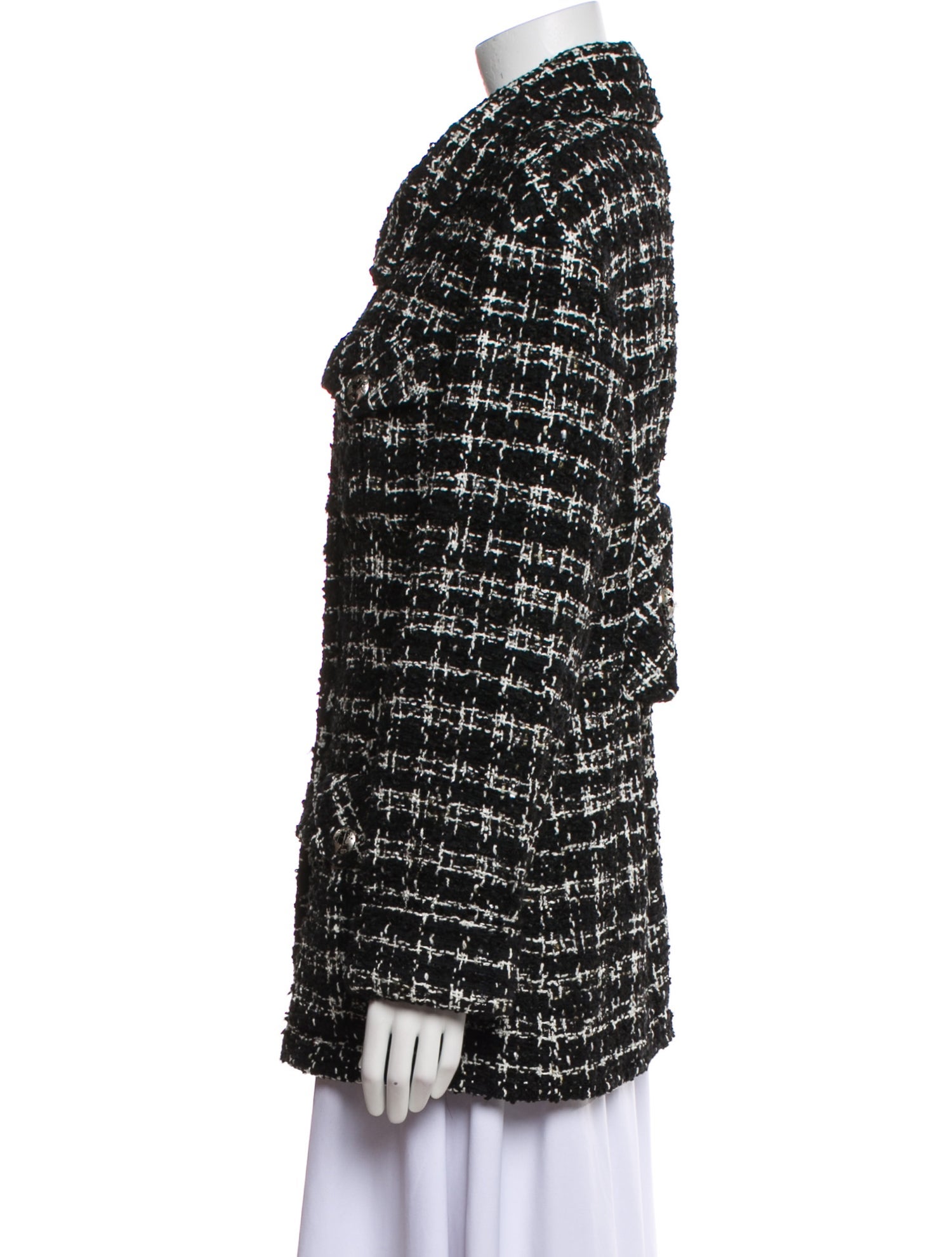 Chanel 2013 Tweed Pattern Coat