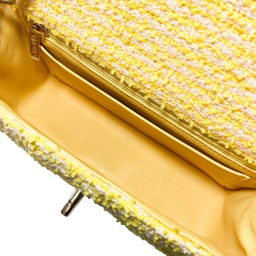 Chanel Tweed Rectangle Mini Flap Bag